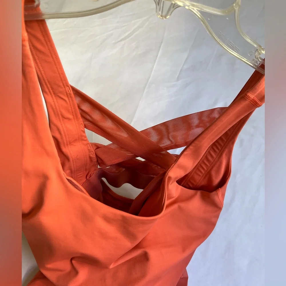 Lululemon Athletica Sport double mesh cross cross back Top - Picture 4 of 12